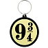 Epee Merch Harry Potter - 9 3/4 Rubber Keychain 4.5 x 6 cm