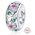 Sterling silver 925 Blossoming nature, nature bracelet bead