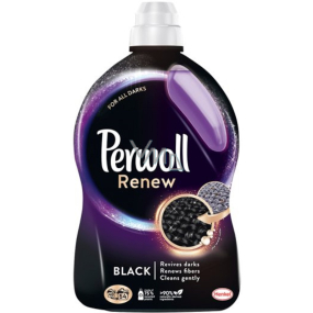 Perwoll Renew Black washing gel restores intense black colour, renews fibres 54 doses 2.97 l