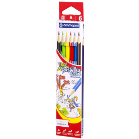 Centropen Ergo school crayons 6 pieces