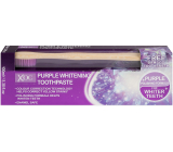 Xoc Purple Whitening whitening toothpaste 100 ml + bamboo toothbrush 1 piece