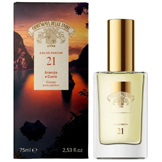 Compagnia Delle Indie 21 Orange and Leather eau de parfum for men and women 75 ml