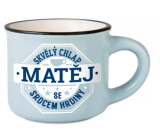 Albi Espresso Mug Matěj - A great guy with a hero's heart 45 ml