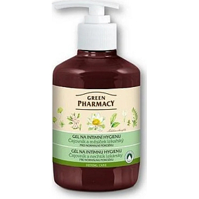 Green Pharmacy Intimate Gel with Tea Tree and Calendula, 370 ml