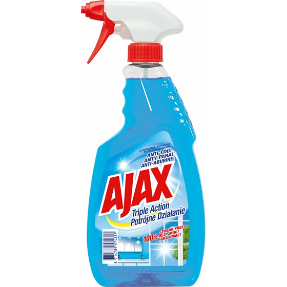 Ajax Triple Action Anti-Fog Glass Cleaner Sprayer 500 ml