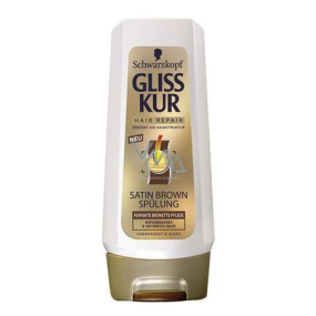 Gliss Kur Satin Brown Regenerating Hair Balm 200 ml