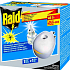 Raid electric vaporizer with liquid filling 45 + 15 nights against flying insects