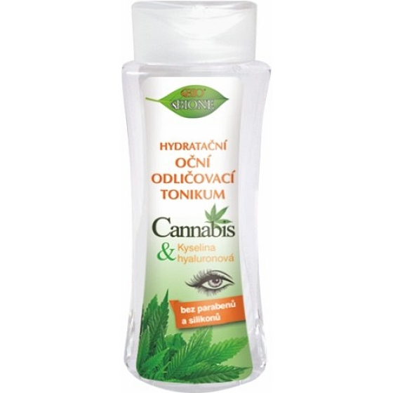 Bione Cosmetics Cannabis moisturizing eye make-up remover tonic 255 ml