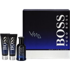 hugo boss night aftershave gift set