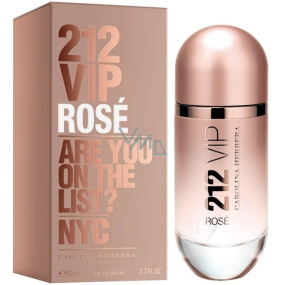 Carolina Herrera 212 VIP Rosé perfumed water for women 80 ml