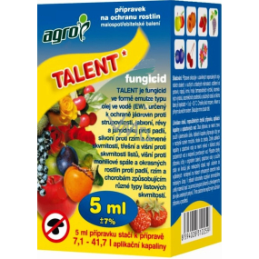 Agro Talent anti-fungal product for plant protection 5 ml