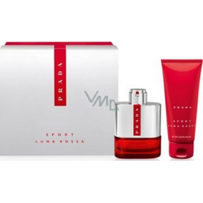 Prada Luna Rossa Sport eau de toilette 100 ml + shower gel 100 ml, gift set