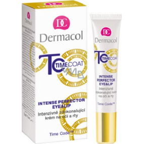 Dermacol Time Coat Eye & Lip Cream intensively improving cream for eyes and lips 15 ml