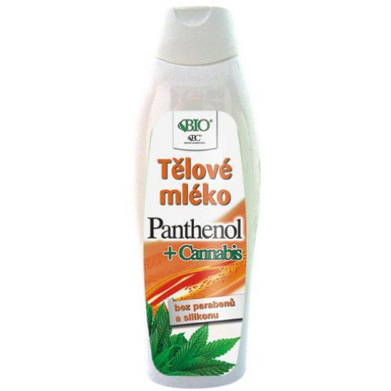 Bione Cosmetics Panthenol + Cannabis body lotion for all skin types 500 ml