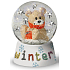 Nici Bear Sir Beatur Paperweight small 6.5 cm