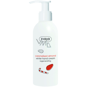 Ziaja Caramelized almond regenerating winter hand cream 200 ml