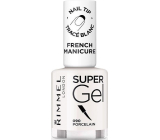 Rimmel London Super Gel French Manicure nail polish 090 Porcelain 12 ml