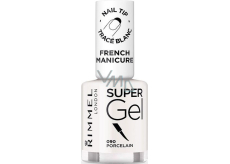 Rimmel London Super Gel French Manicure nail polish 090 Porcelain 12 ml