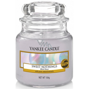 Yankee Candle Sweet Nothings - Sweet Nothings scented candle Classic small glass 104 g