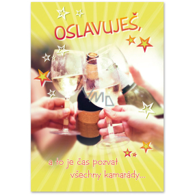 Ditipo Musical Birthday Card Celebrating Voxel/Pokáč Back in Time 224 x 157 mm