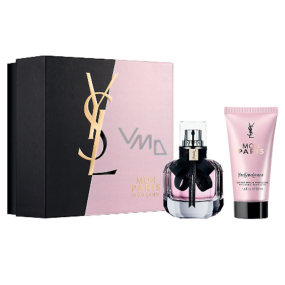 Yves Saint Laurent Mon Paris perfumed water for women 30 ml + body lotion 50 ml, gift box