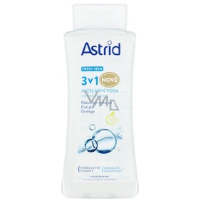 Astrid Fresh Skin 3in1 Micellar water removes make-up, cleanses, refreshes the face, eyes and lips for normal to combination skin 400 ml