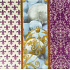 Nekupto Paper napkins 3 ply 33 x 33 cm 20 pieces Christmas purple with flasks