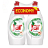Jar Sensitive Tea Tree & Mint Hand dishwashing detergent patent technology + sponge 2 x 650 g Duopack