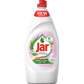 Dishwashing Liquid Sensitive Aloe Vera and Jasmine, 900 ml