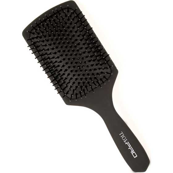 Tigi Pro Large Paddle Brush large flat hair brush black
