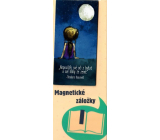 Albi Magnetic bookmark for the book He looks at the stars 8.7 x 4.4 cm