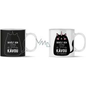 Albi Color Changing Mug A Great Day Starts with Coffee 310 ml