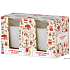 Emocio Christmas Glory - Cookie and Cream scented candle glass 52 x 65 mm 2 pieces in box