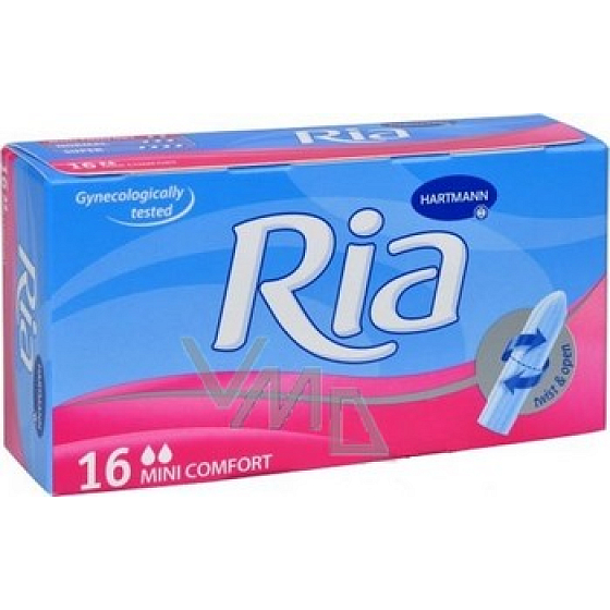 Ria Mini Comfort intimate tampons for light menstruation 16 pieces