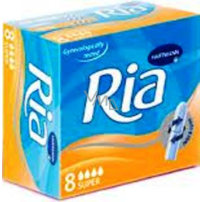 Ria Super women's tampons for heavy menstruation 8 pieces
