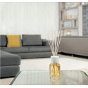 Millefiori Milano Natural Honey & Sea Salt Diffuser 100 ml + 7 stems 25 cm long for smaller spaces lasts 5-6 weeks