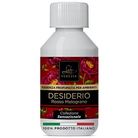 Lady Venezia Desiderio - Red Pomegranate fragrance essence for the environment 150 ml