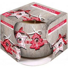 Bispol scented candle in glass Winter Star 100 g