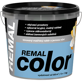 REMAL Color paint for walls Forget-me-not, 5+1 kg