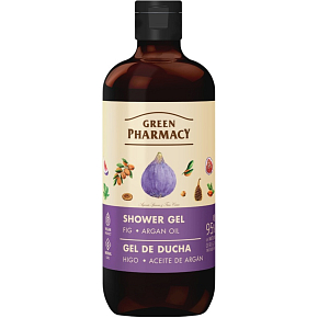 Green Pharmacy Shower Gel Fig and Argan Oil 500 ml