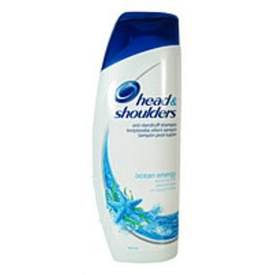 Head & Shoulders Ocean Spa hair shampoo 400 ml + Gillette shaving gel 75 ml