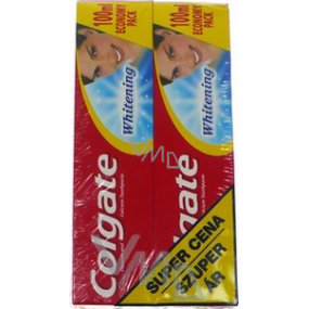 Colgate Whitening toothpaste with whitening effect 2 x 100 ml, duopack