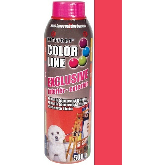 Kittfort Color Line Exclusive Liquid Toning Color 01 Strawberry 500 g