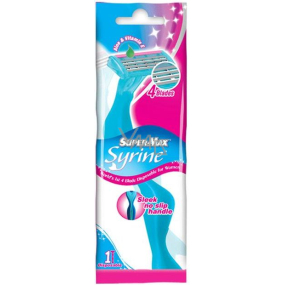 Super-Max Syrine 4-blade shaver for women 1 piece