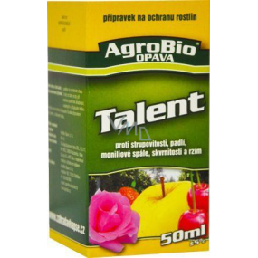 AgroBio Talent product against mold, mildew, scab, spots and rust for plant protection 10 ml