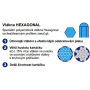 Spokar 3432 Plus extra soft toothbrush for up to 6 years Hexagonal fibers more colors1 piece