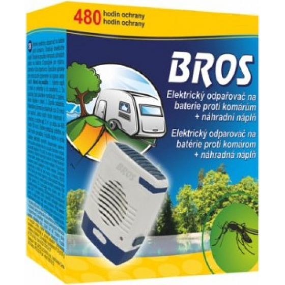 Bros Electric mosquito vaporizer 1 piece + refill + battery