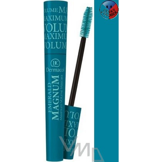 Dermacol Emerald Magnum mascara shade emerald green 7 ml