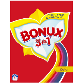 Bonux Color 3in1 washing powder for colored laundry 4 doses 0.3 kg