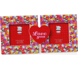 Me to You Double Frame Love You 18.6 x 9 x 2.5 cm